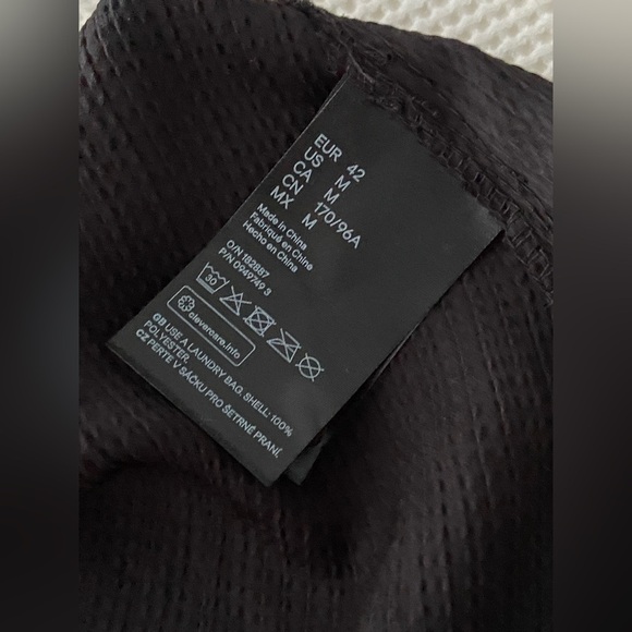 Women’s H&M black long SLIT-FRONT DRESS size medium NWT - Picture 9 of 14